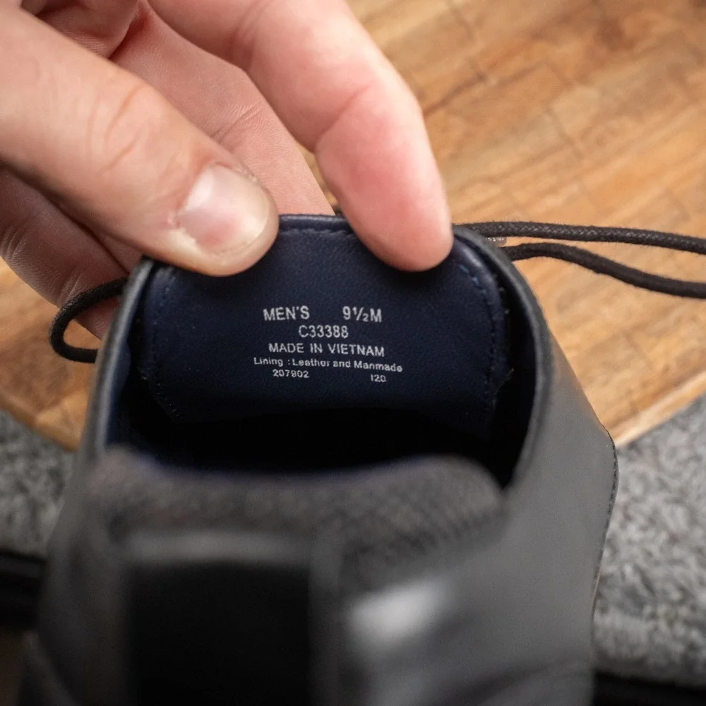 Cole Haan Osborn Plain‎ Toe Derby Shoes Mens 9.5 Black Grand 360 Oxford C33388